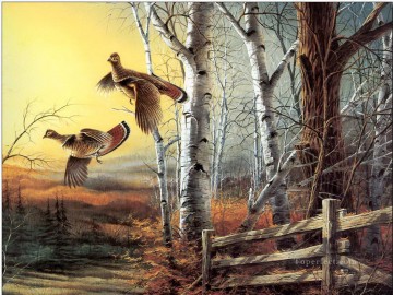 動物 Painting - キジ 農地の鳥
